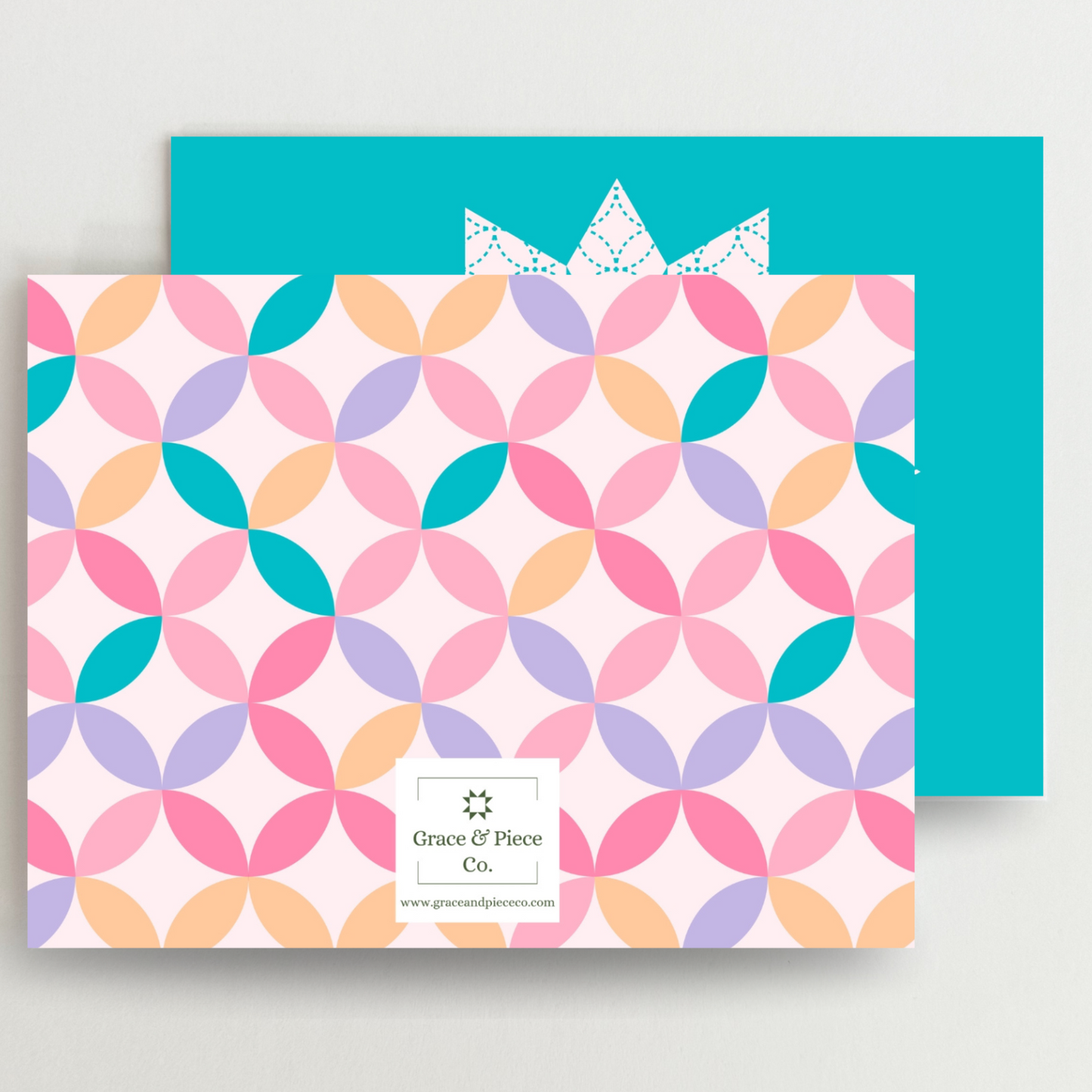 Bright and Fun Blank Note Cards Set