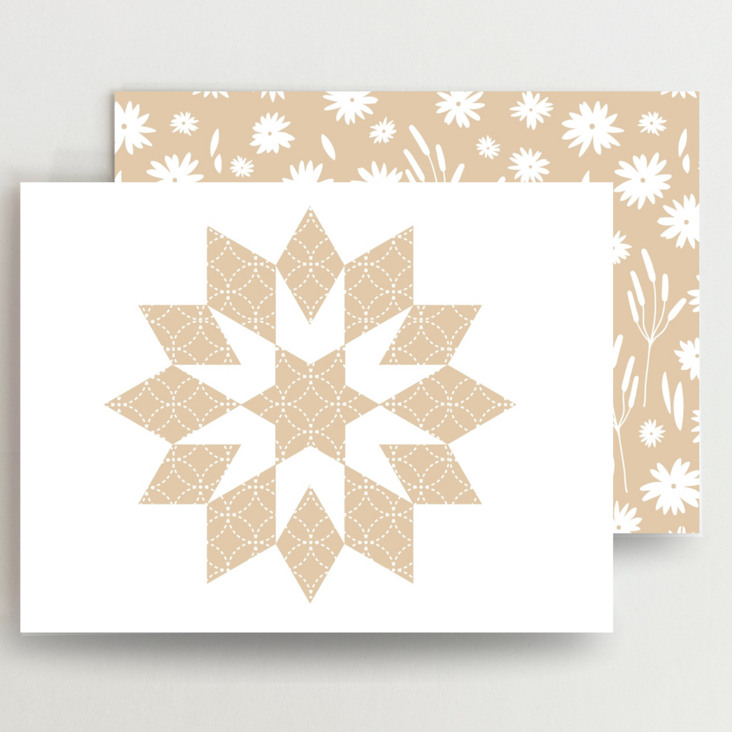 Prairie Floral Blank Note Cards Set