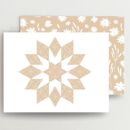 Prairie Floral Blank Note Cards Set