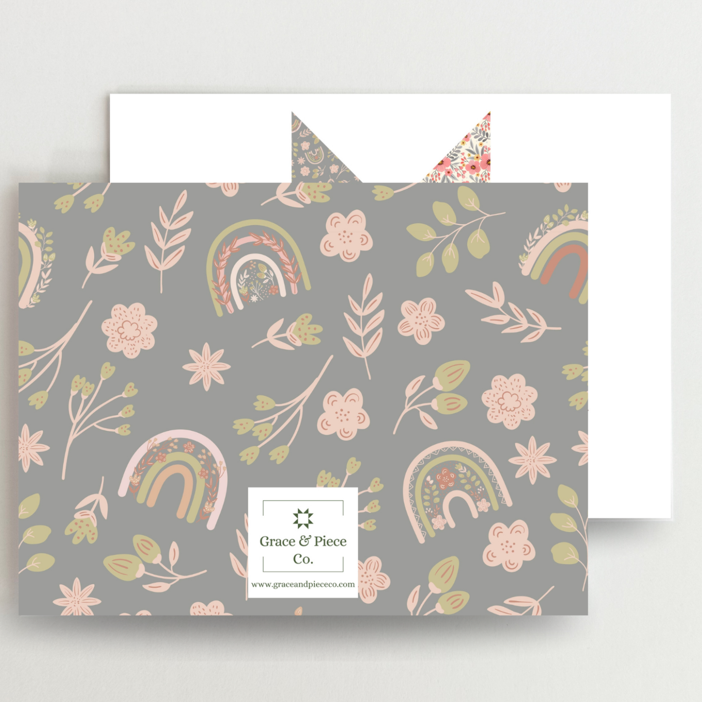 Simply Sweet 2 Quilt Star Blank Note Cards Set