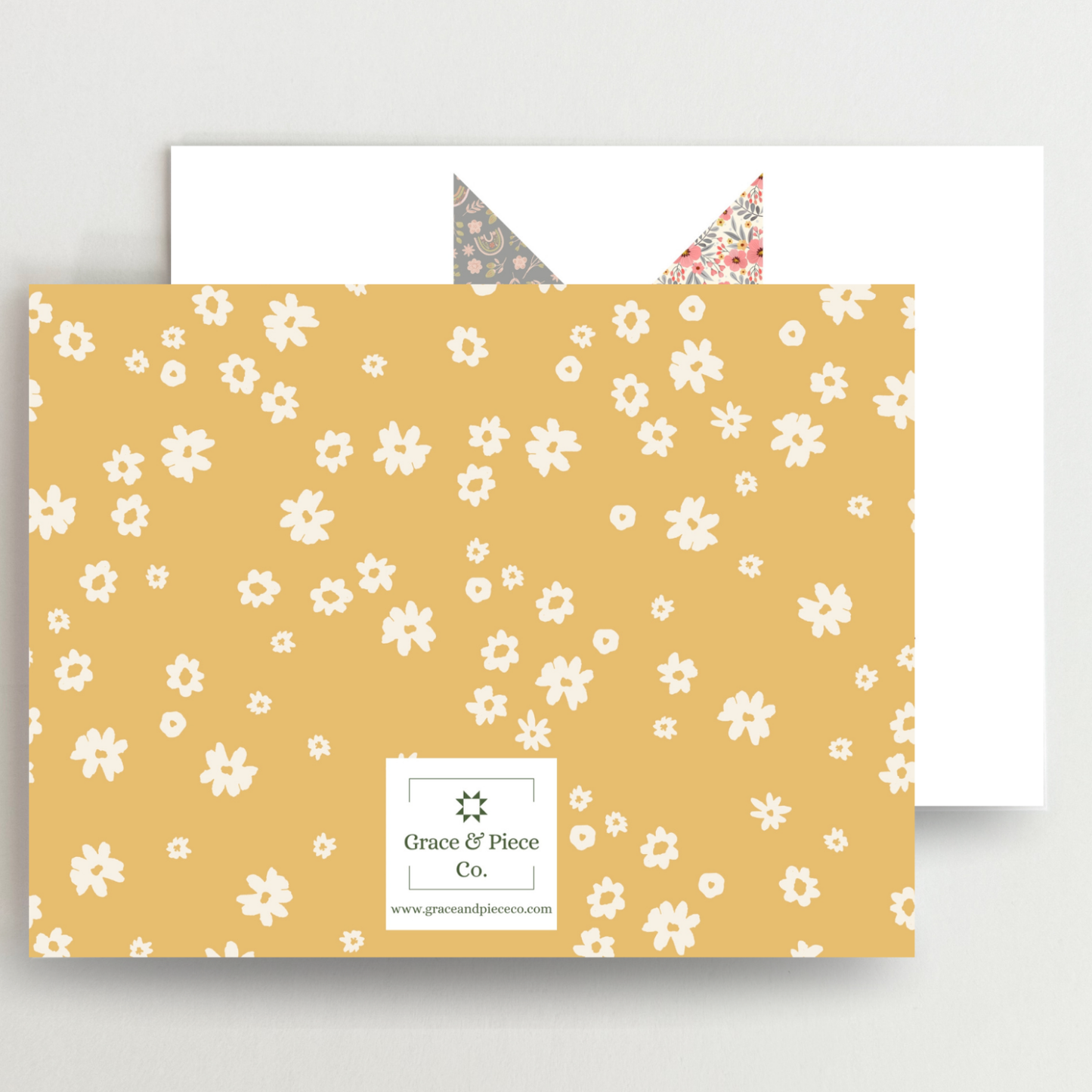 Simply Sweet Quilt Star Assorted Blank Note Cards Set