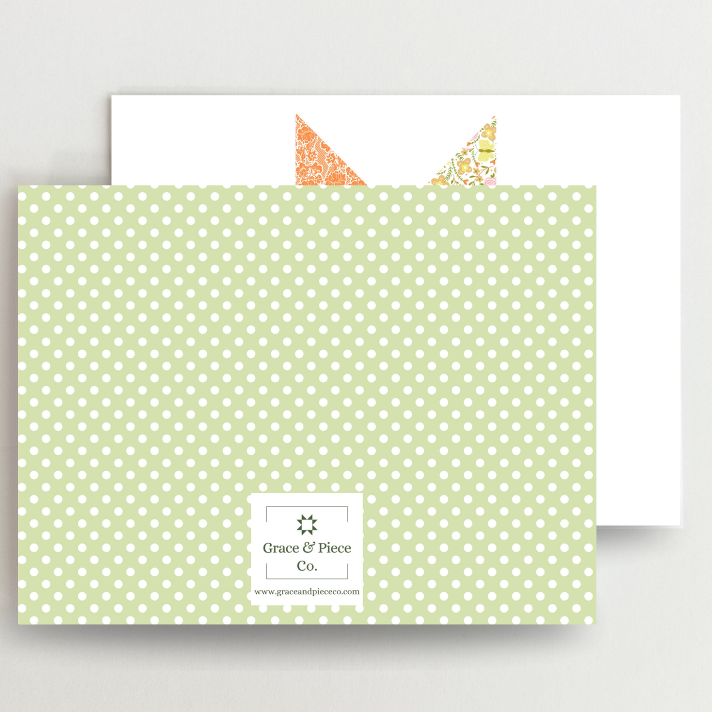 Bright and Cheery Quilt Star Assorted Blank Note Cards Set