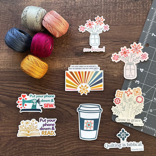 Quilter's Variety Stickers Bundle