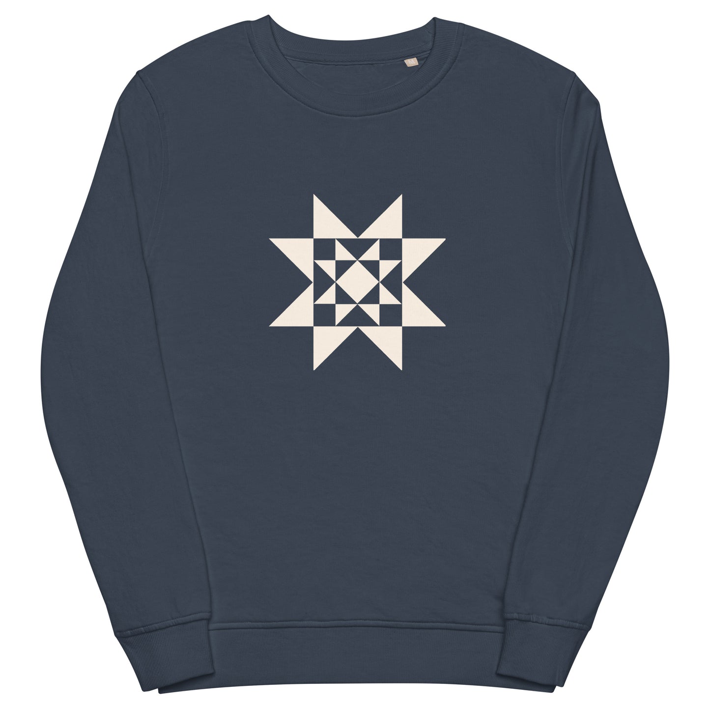 Comfy Quilt Star Organic Sweatshirt