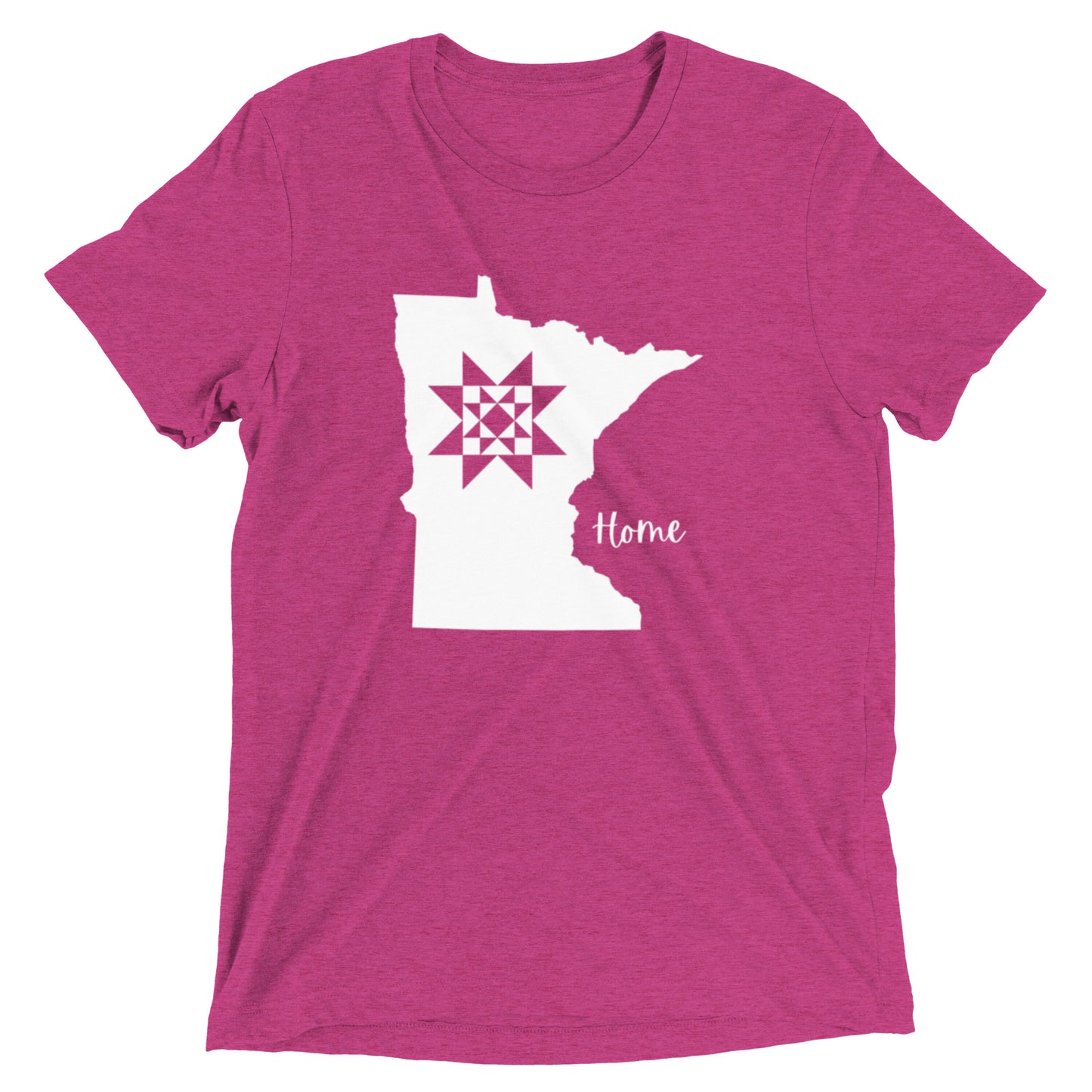 Minnesota Home Quilt Star T-Shirt - Choose your color