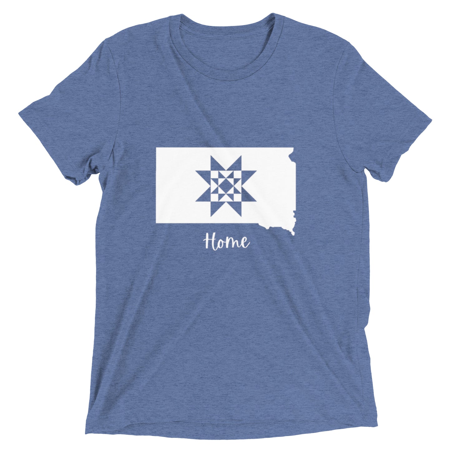 South Dakota Home Quilt Star T-Shirt - Choose your color