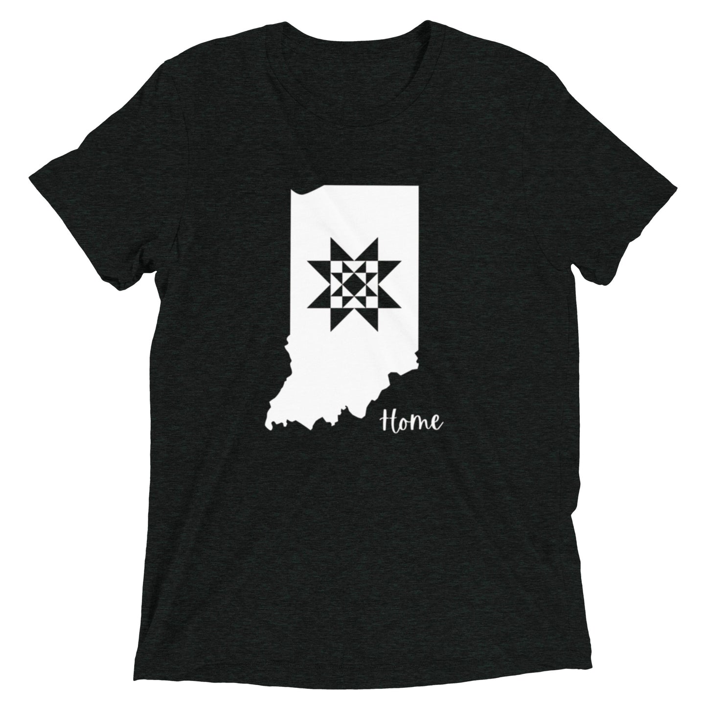 Indiana Home Quilt Star T-Shirt - Choose your color