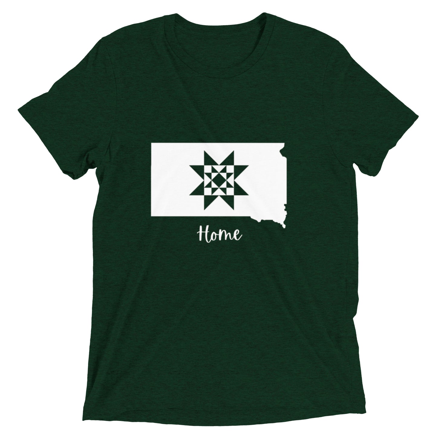 South Dakota Home Quilt Star T-Shirt - Choose your color