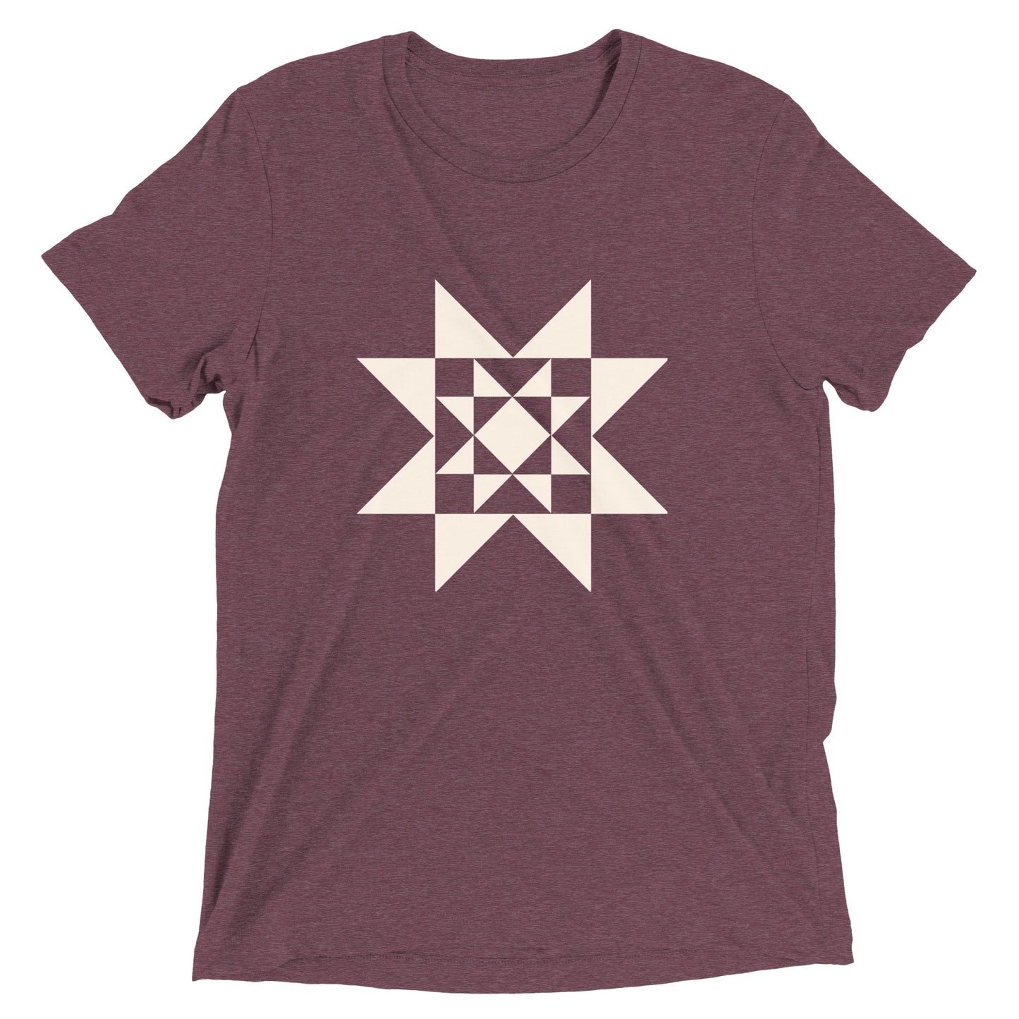 Quilt Star Short Sleeve T-shirt - Choose your color