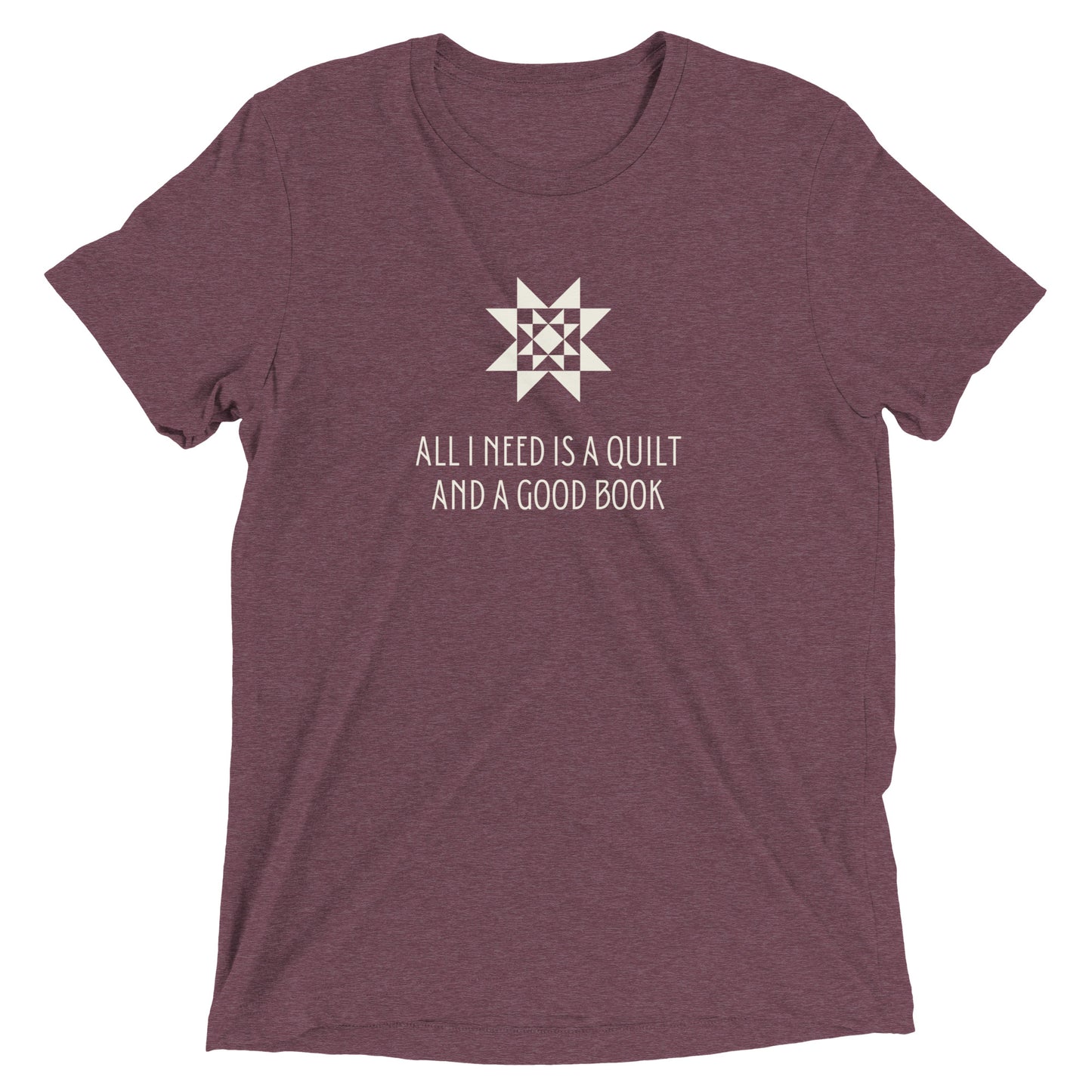 Quilt and Good Book T-shirt - Choose your color