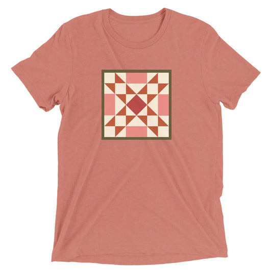 Pink Quilt Block T-Shirt