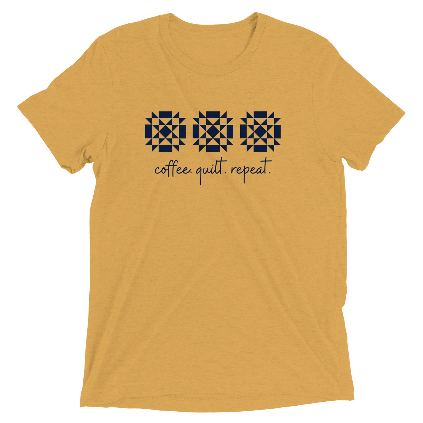 Coffee. Quilt. Repeat. T-shirt - Choose your color