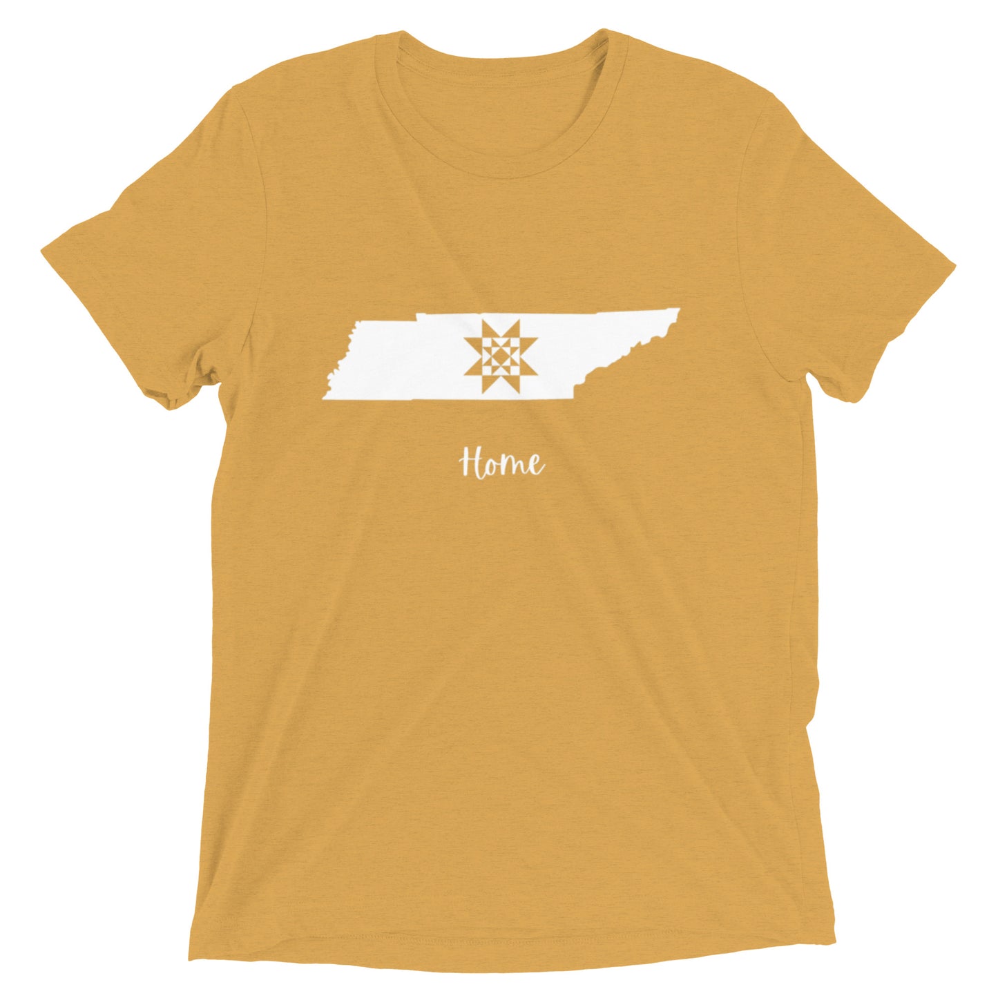 Tennessee Home Quilt Star T-Shirt - Choose your color