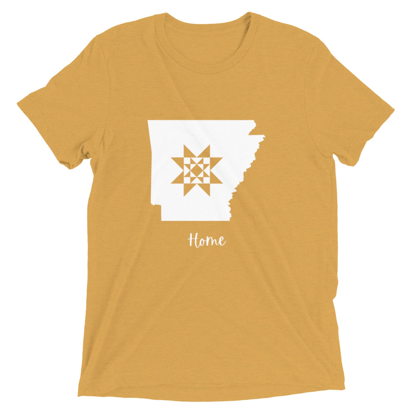 Arkansas Home Quilt Star T-Shirt - Choose your color