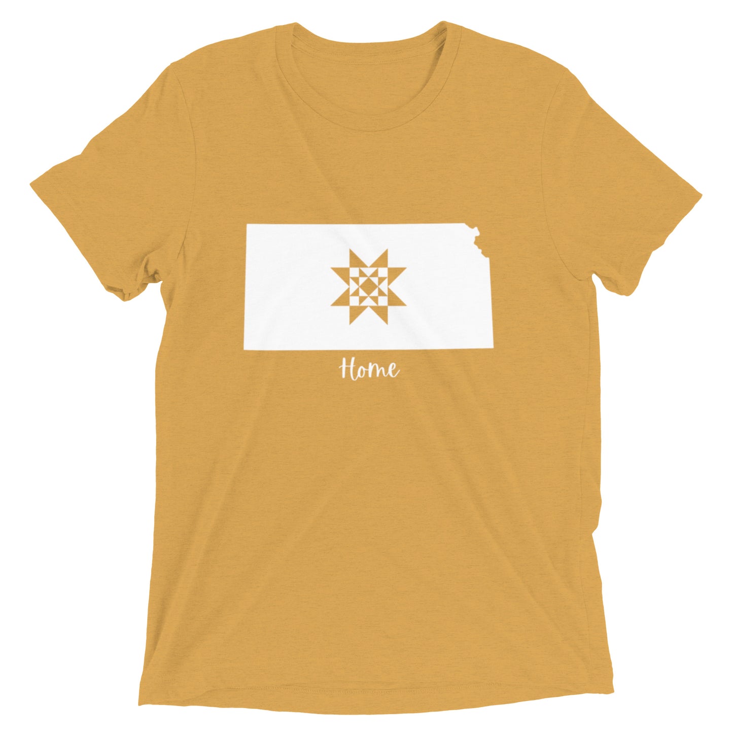 Kansas Home Quilt Star T-Shirt - Choose your color