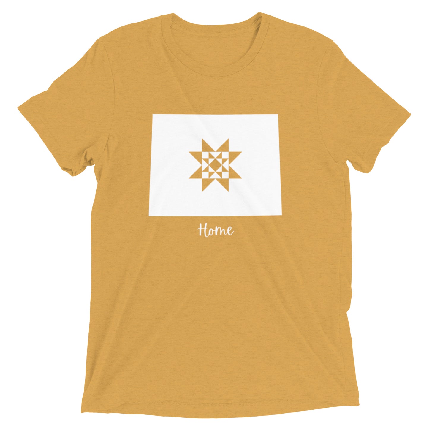 Wyoming Home Quilt Star T-Shirt - Choose your color