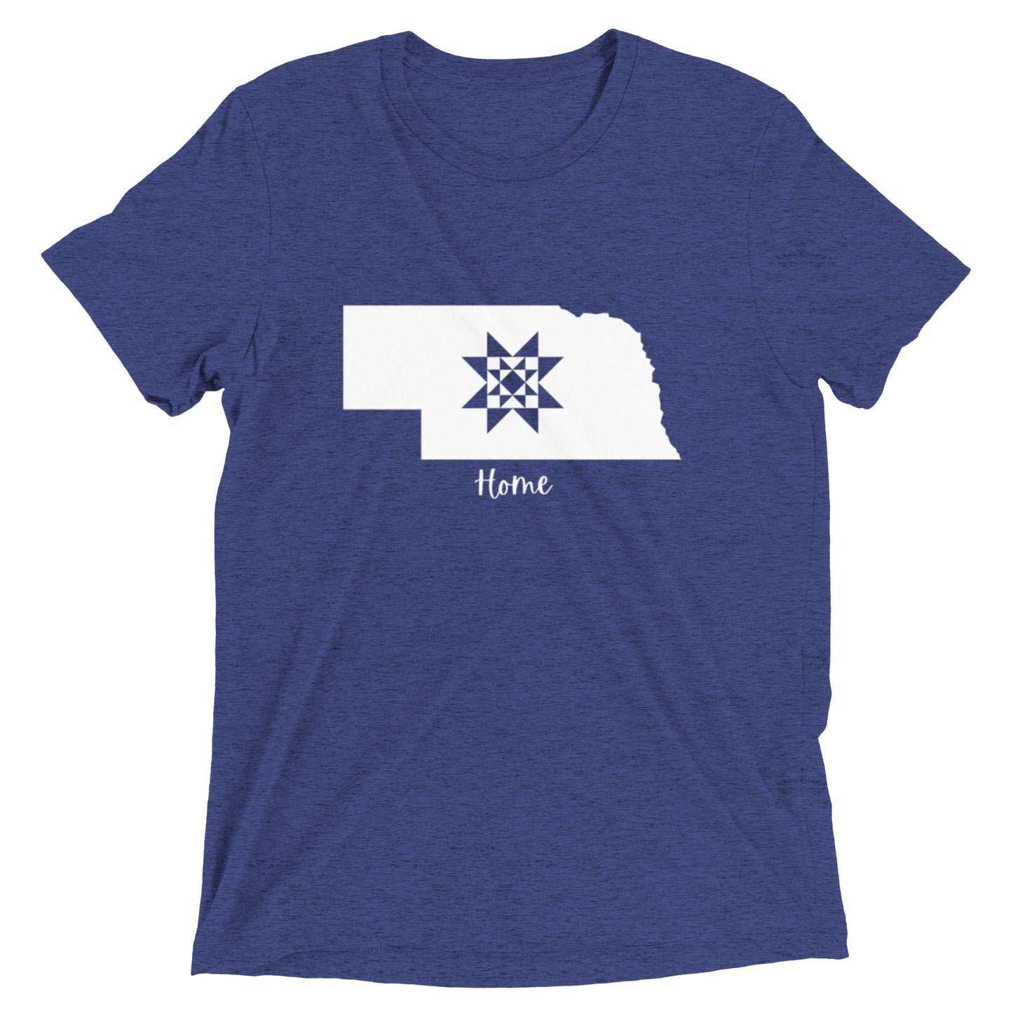 Nebraska Home Quilt Star T-Shirt - Choose your color