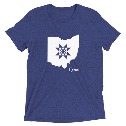 Ohio Home Quilt Star T-Shirt - Choose your color