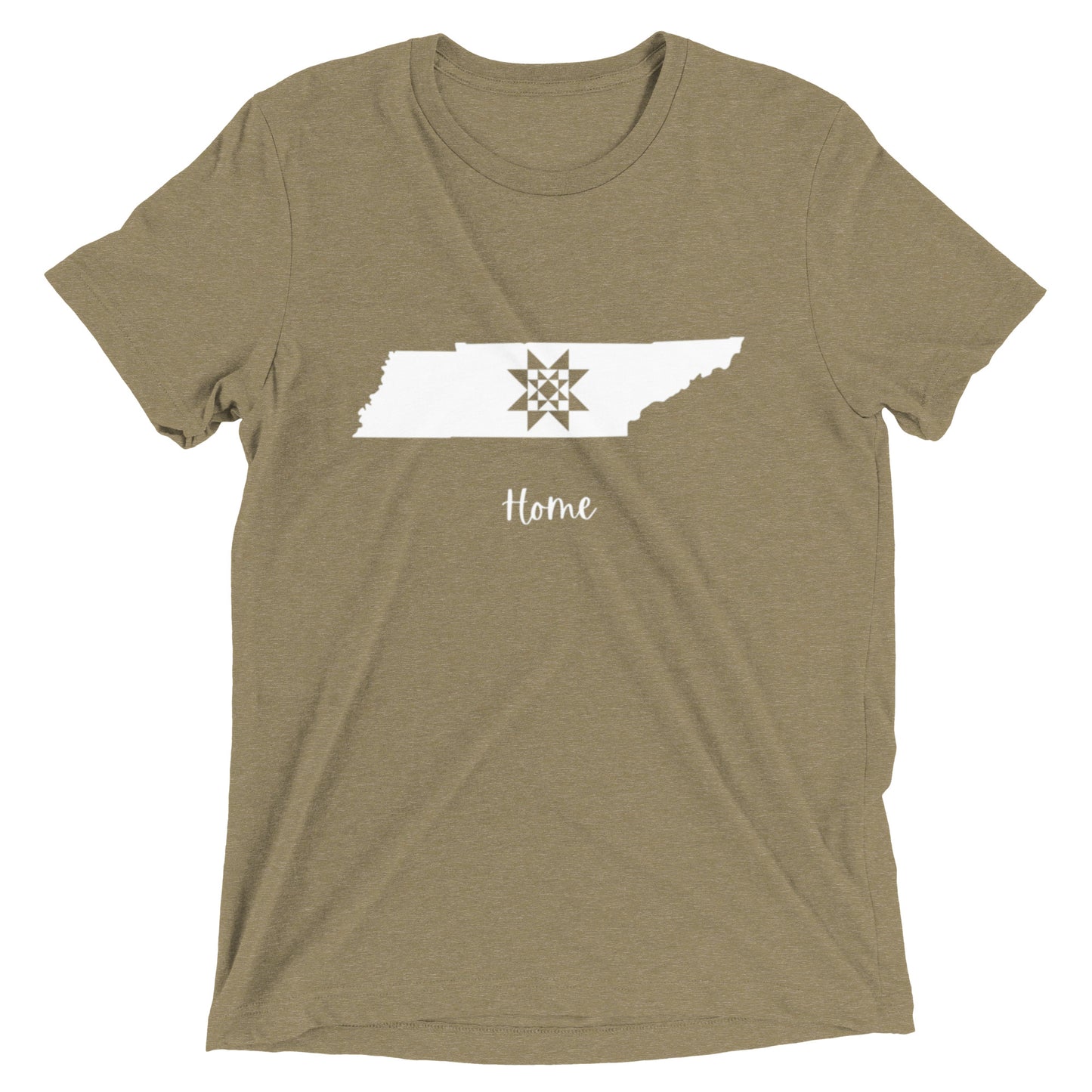 Tennessee Home Quilt Star T-Shirt - Choose your color