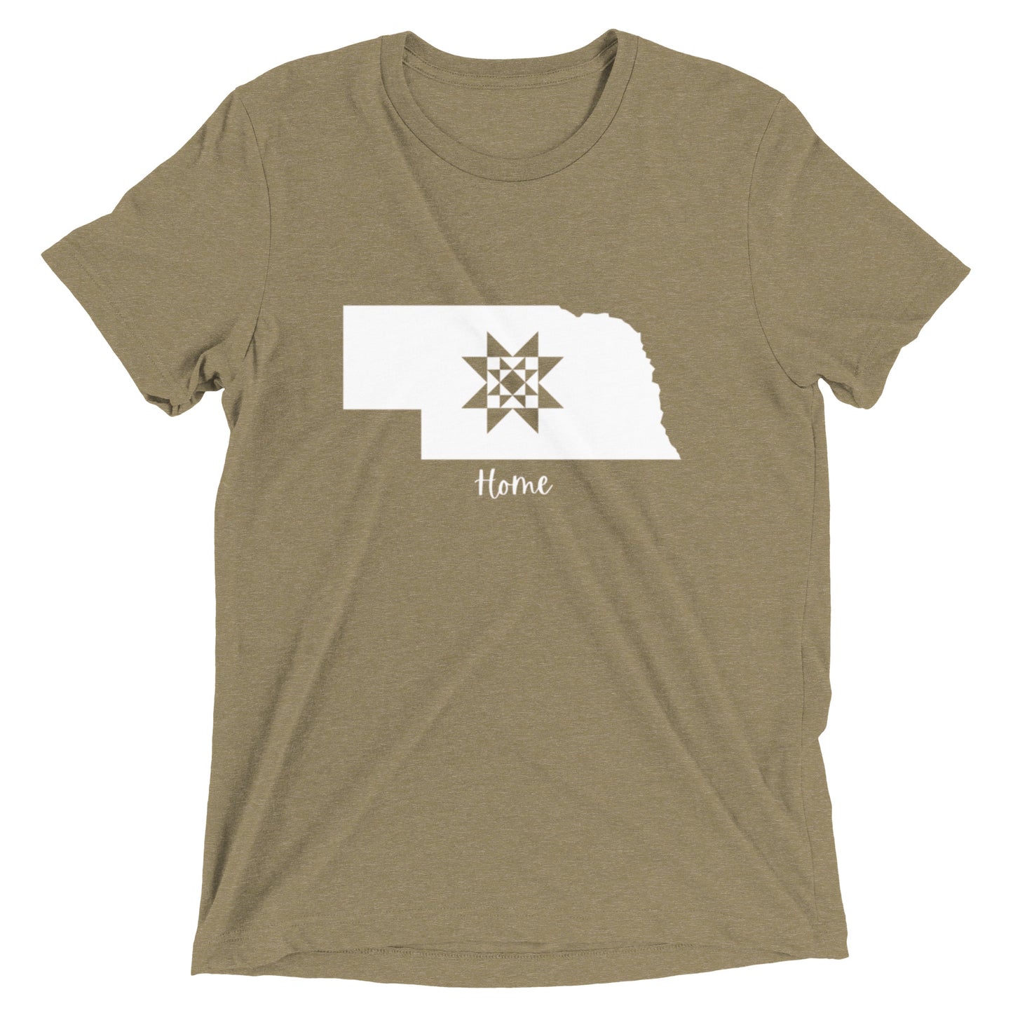 Nebraska Home Quilt Star T-Shirt - Choose your color