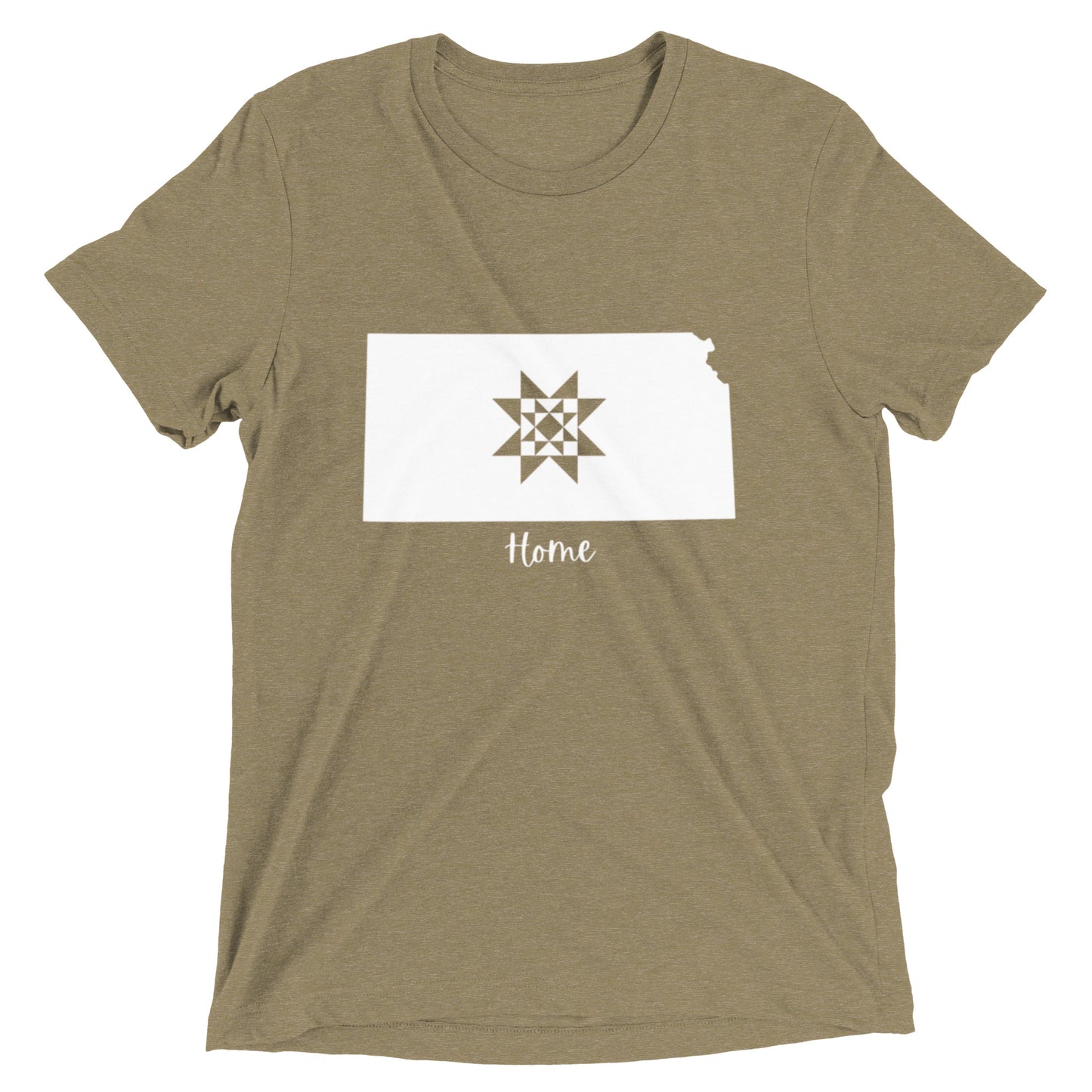 Kansas Home Quilt Star T-Shirt - Choose your color