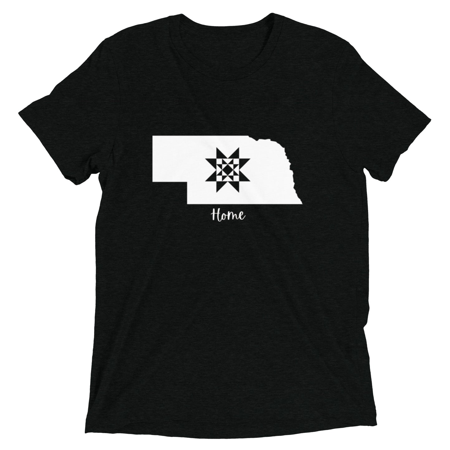 Nebraska Home Quilt Star T-Shirt - Choose your color