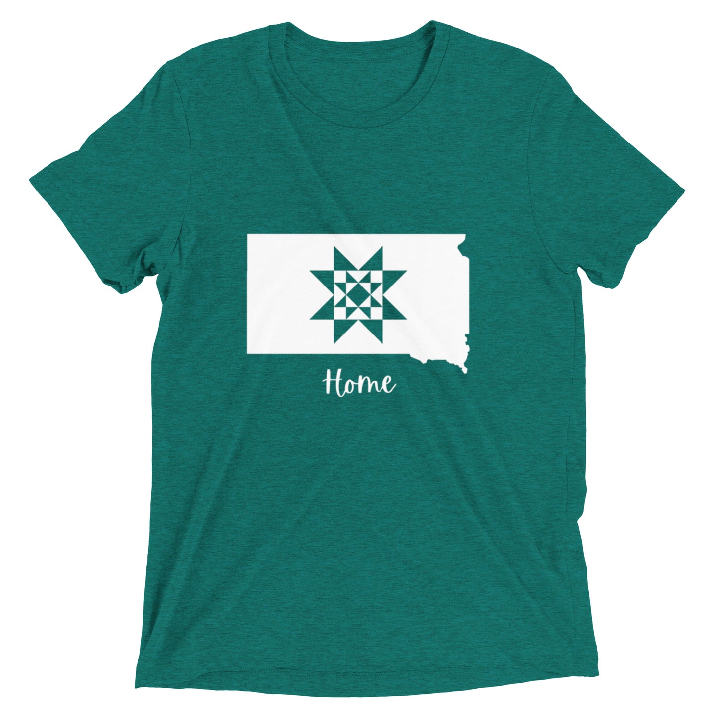 South Dakota Home Quilt Star T-Shirt - Choose your color